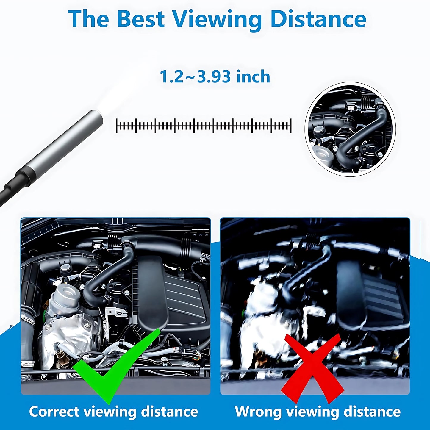 2026 7mm Endoscope Camera 1080P HD USB Endoscope With 6 LED 1/2/5/10M Flexible Cable Waterproof Inspection Borescope For Android