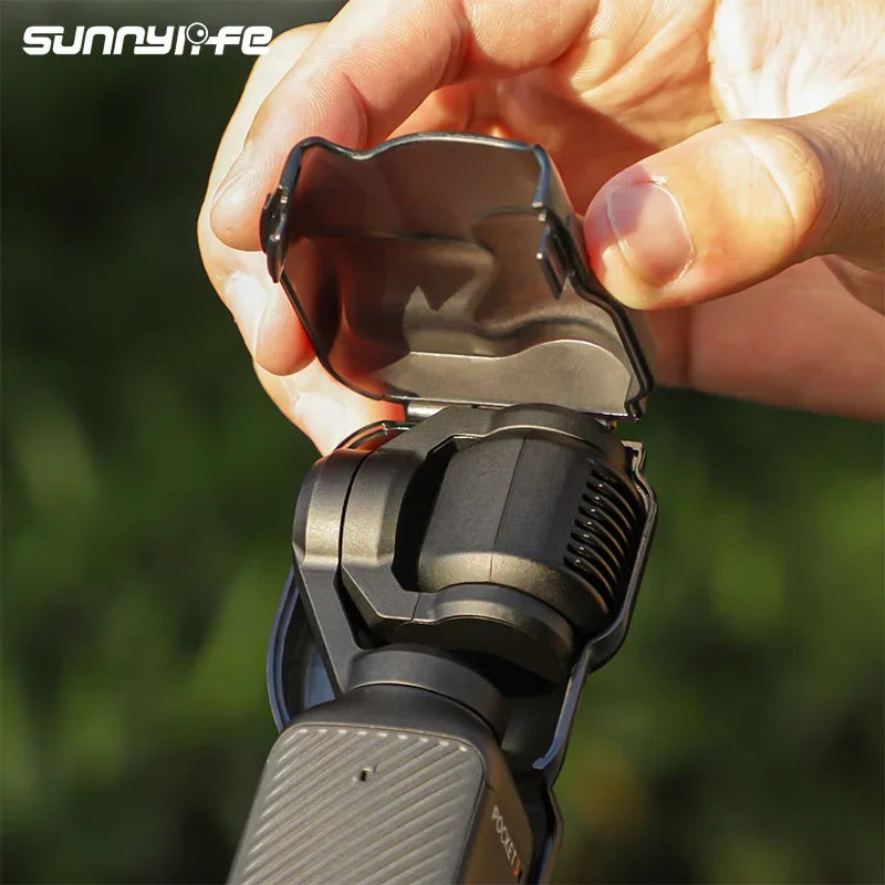 Sunnylife For DJI Osmo Pocket 3 Silicone Protective Cover Anti-Scratch Head Lens Screen Handheld Gimbal Camera Protector Case