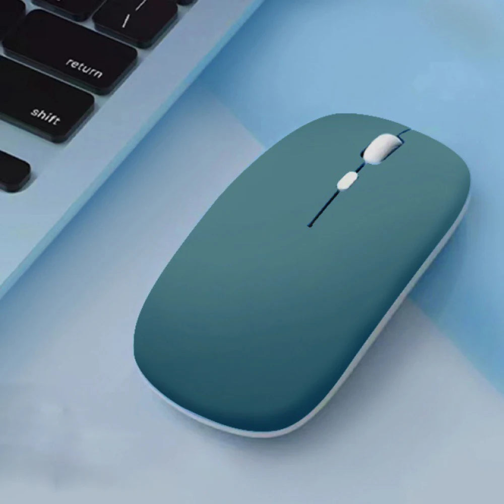 Wireless Bluetooth Mouse Gamer For MacBook iPad Laptop Computer Replaceable Battery Bluetooth Mouse Adjustable 800/1200/1600DPI
